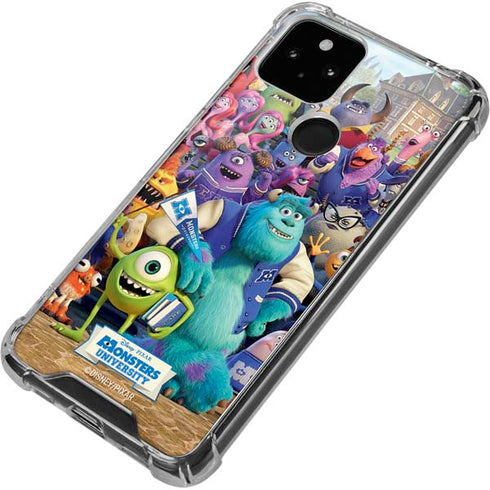 Disney Monsters University Official Poster Google Pixel 5 Clear Case
